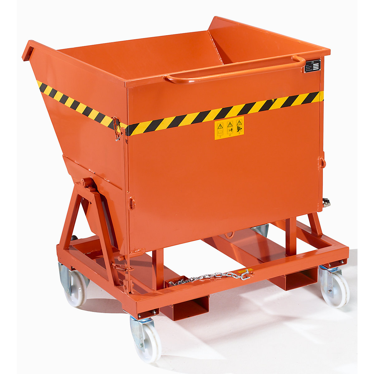 Mobile tilting skip with tilting mechanism (Product illustration 7)-6