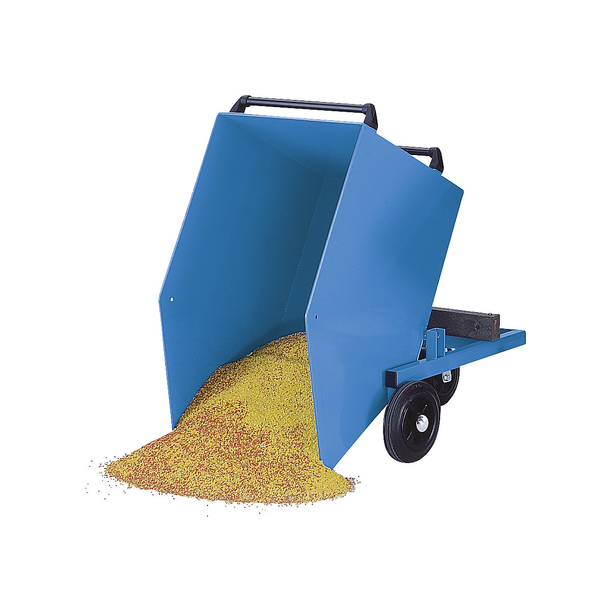 Tilting skip for bulk material - eurokraft pro