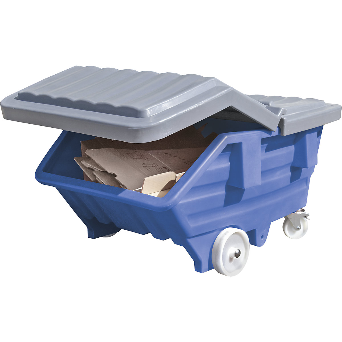 Tilting skip made of polyethylene (Product illustration 2)-1