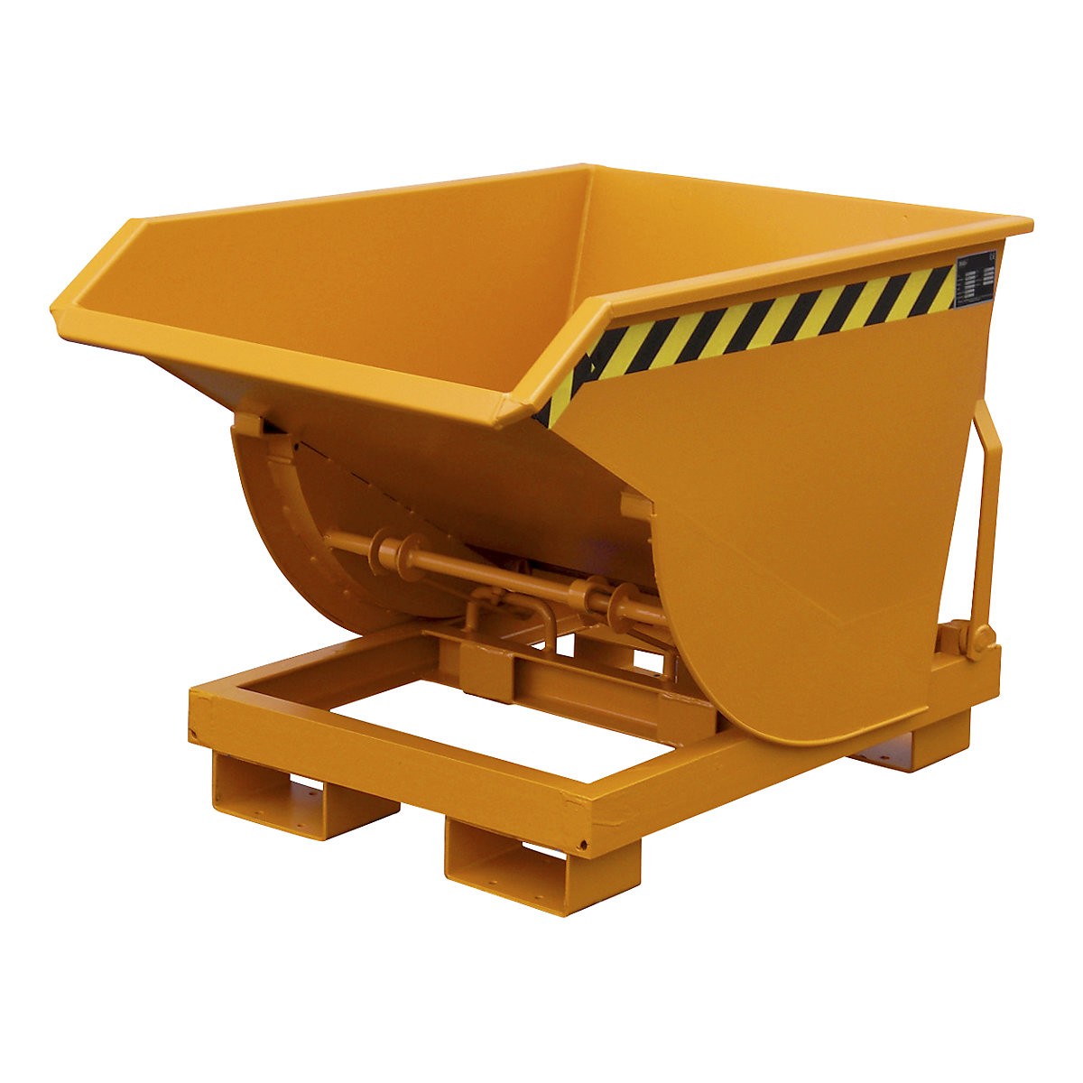 Tilting skip, narrow version - eurokraft pro