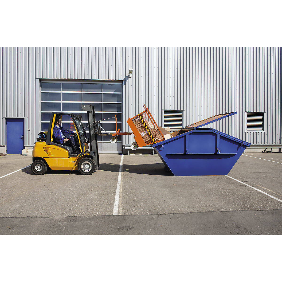XXL tilting skip (Product illustration 5)-4