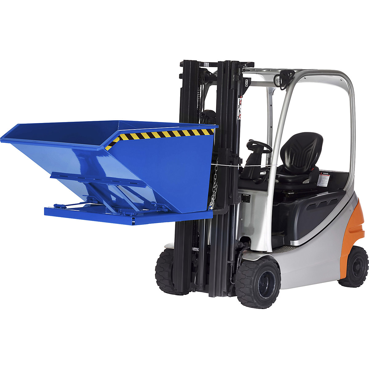 Tilting skip, low front edge height (Product illustration 2)