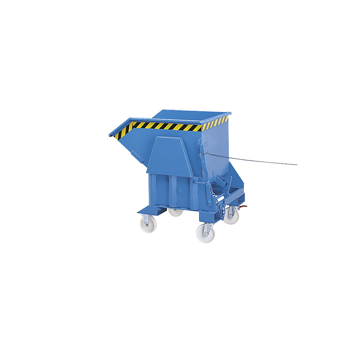 Tilting skip, standard overall height, without wheels – eurokraft pro (Product illustration 4)-3
