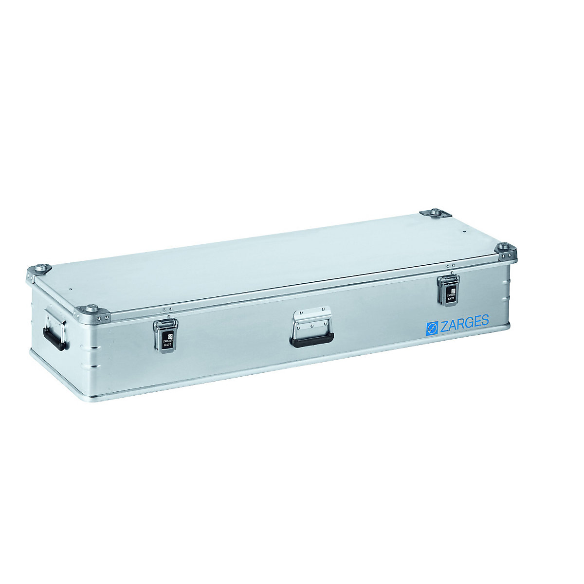 Aluminium transport case – ZARGES, capacity 119 l, internal LxWxH 1350 x 400 x 220 mm, robust construction