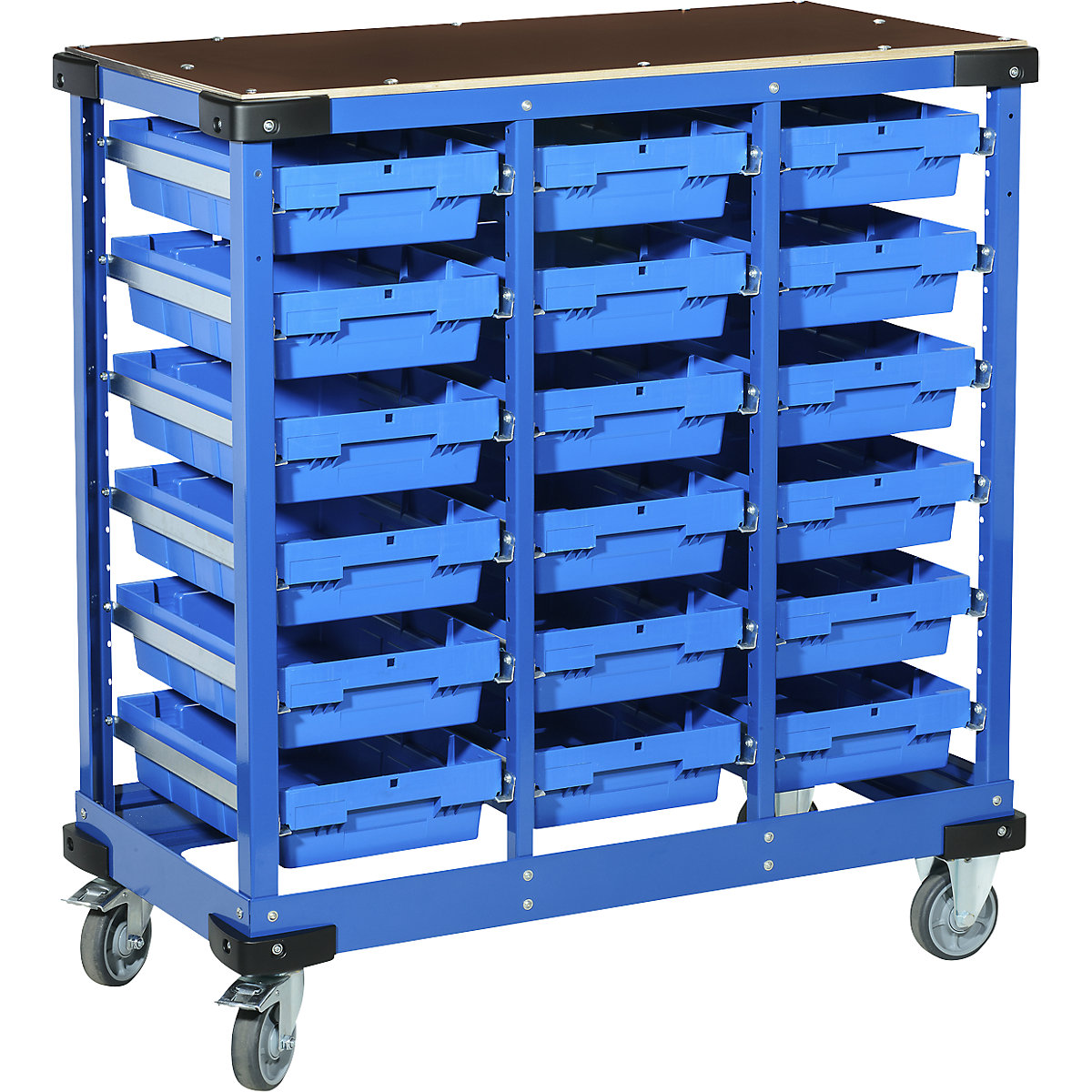 Transport and storage trolley