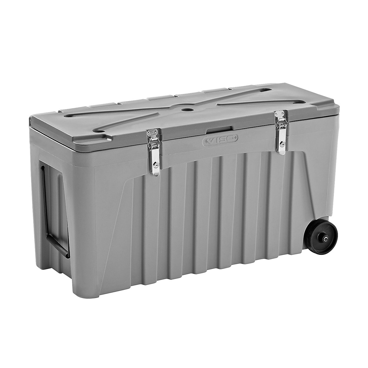 Universal container – VISO, made of polypropylene, with lock at the side, capacity 220 l-3