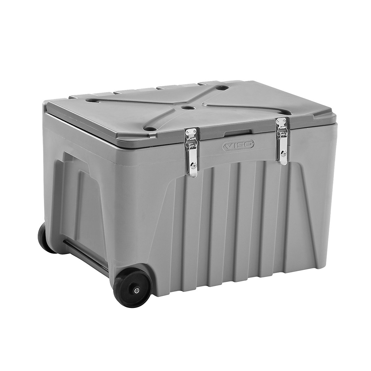 Universal container – VISO, made of polypropylene, with lock at the side, capacity 264 l-6
