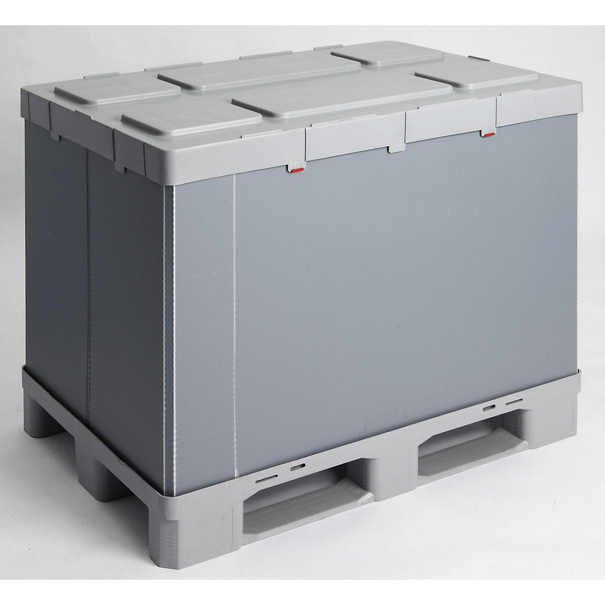 Pallet box, folding made of PP, capacity 675 l KAISER+KRAFT