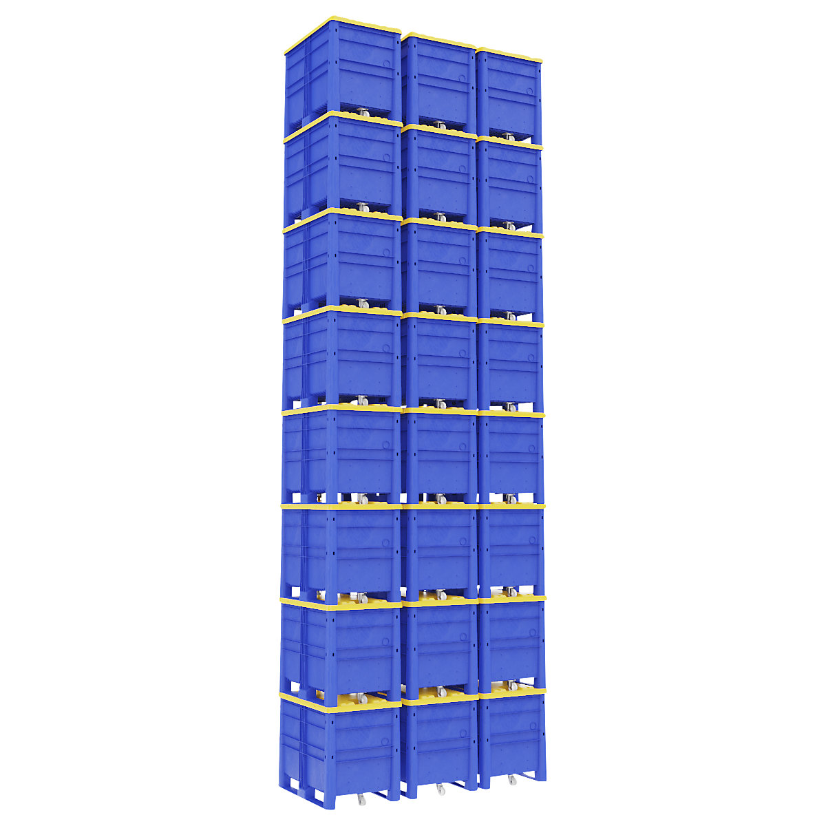 Polyethylene pallet box (Product illustration 4)-3