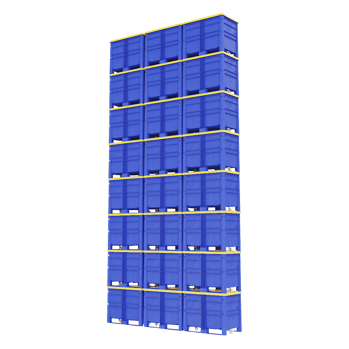 Polyethylene pallet box (Product illustration 2)-1