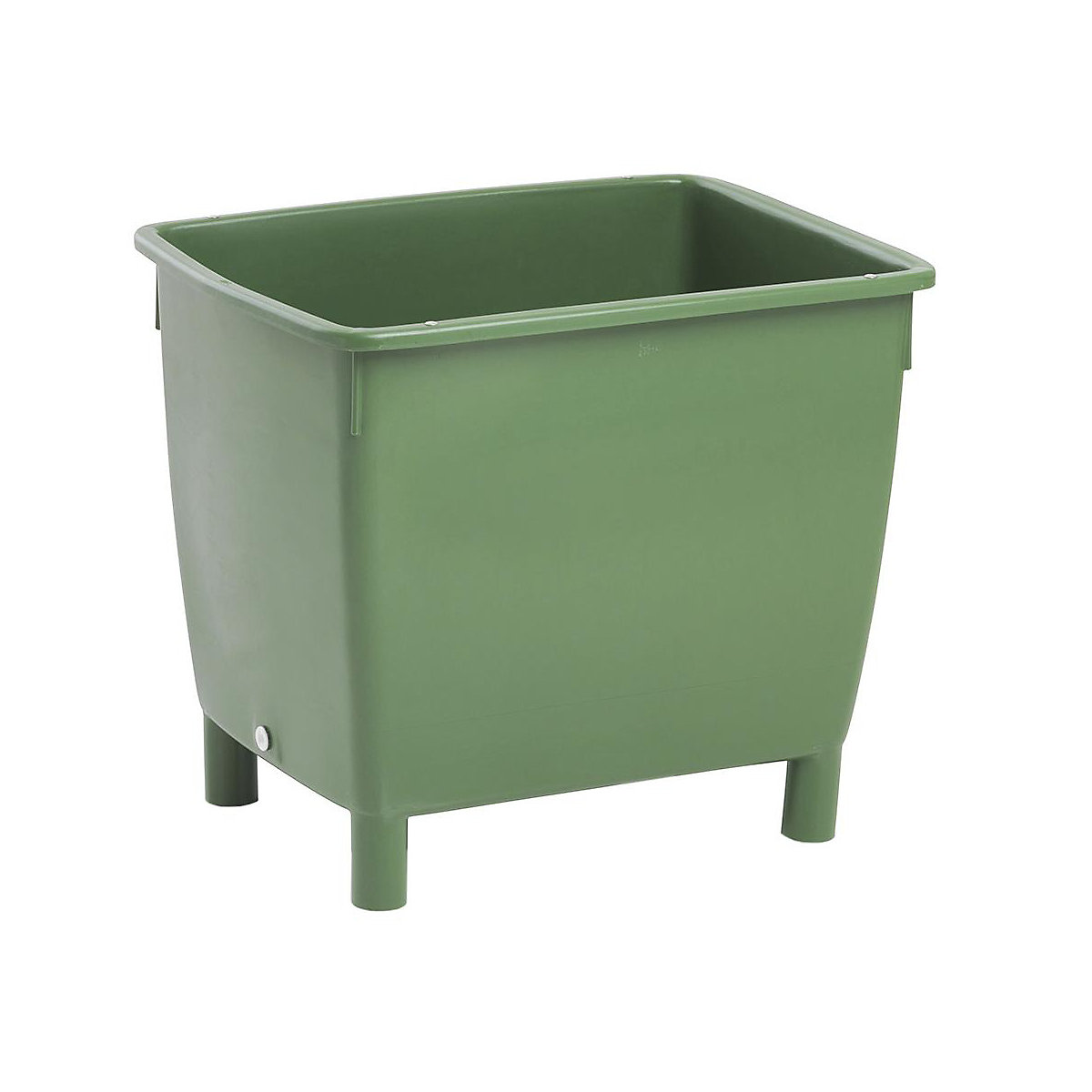 Rectangular container, water container, capacity 210 l, green-3