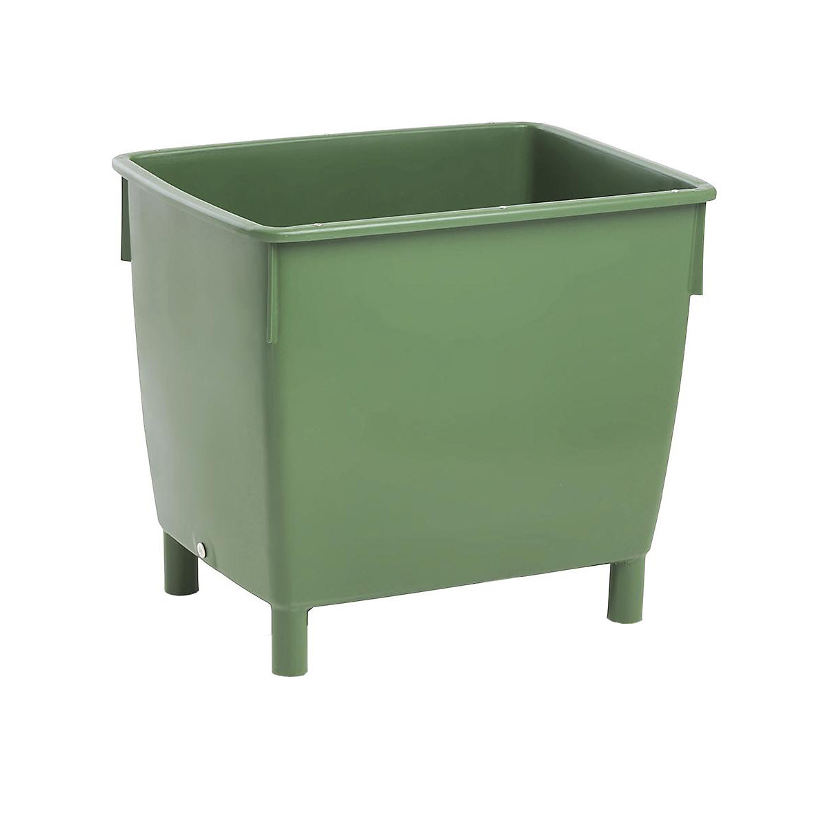 Rectangular container, water container, capacity 400 l, green-4