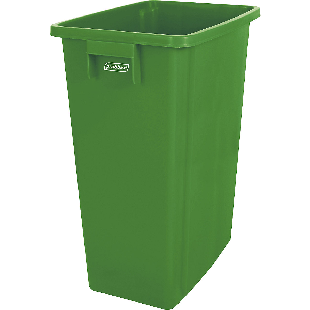 Robust recyclable waste collector, 60 l, green-5