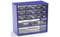 Drawer cabinet, transparent drawers