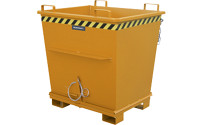 Hinged bottom skip