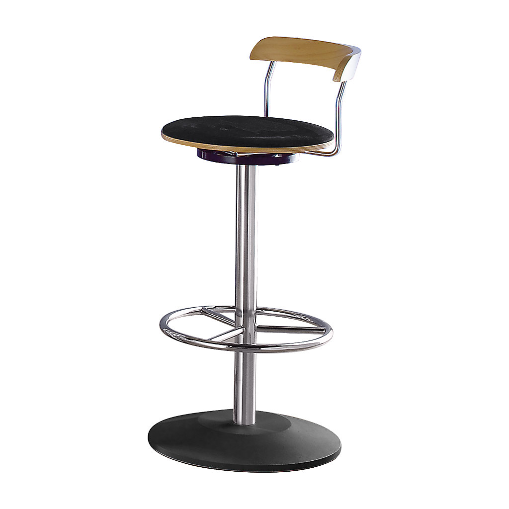 Barhocker mit Rückenlehne: aus Buche | gaerner Schweiz