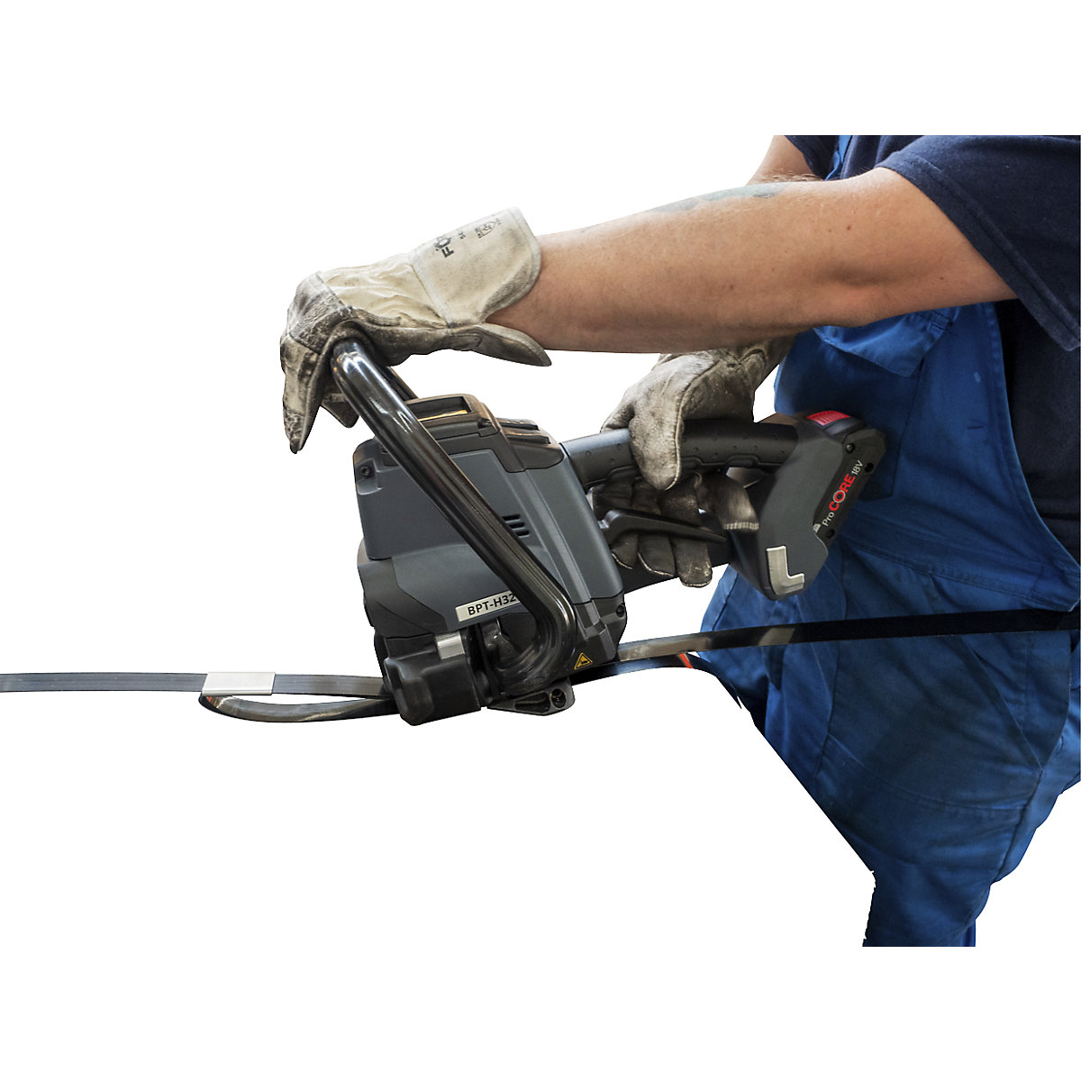 Aparato de flejado con batería para fleje de acero – ratioform (Imagen del producto 2)-1