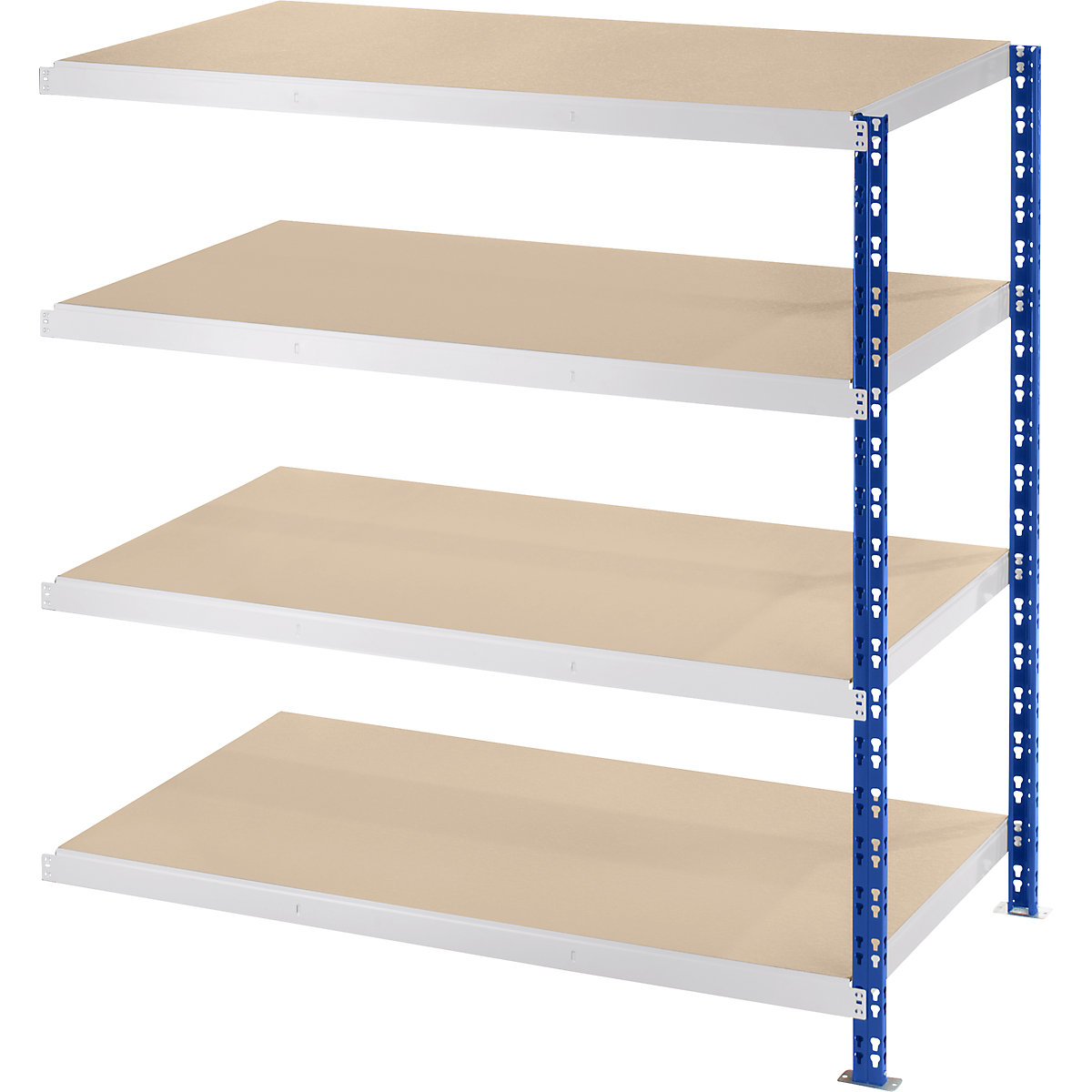 Sastavni regal s velikim policama &ndash; eurokraft basic