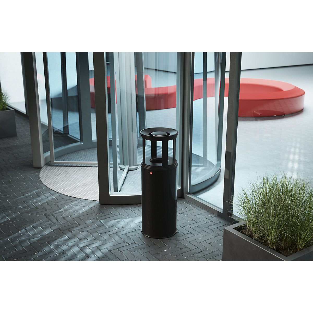 Hailo – Cendriers-poubelles de sécurité ProfiLine Safe Plus XL (Illustration du produit 4)