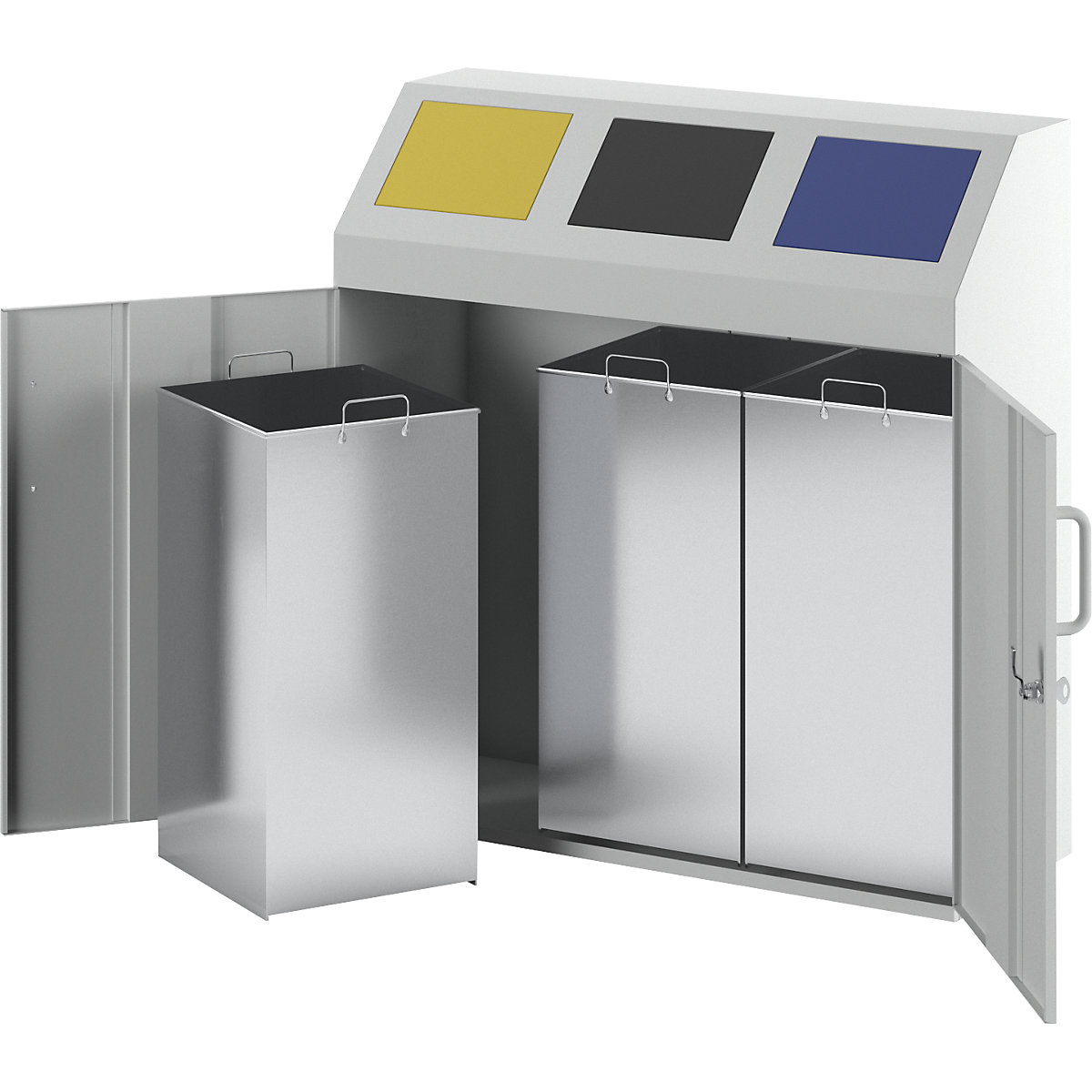 Armoire de tri des déchets – eurokraft pro (Illustration du produit 7)-6