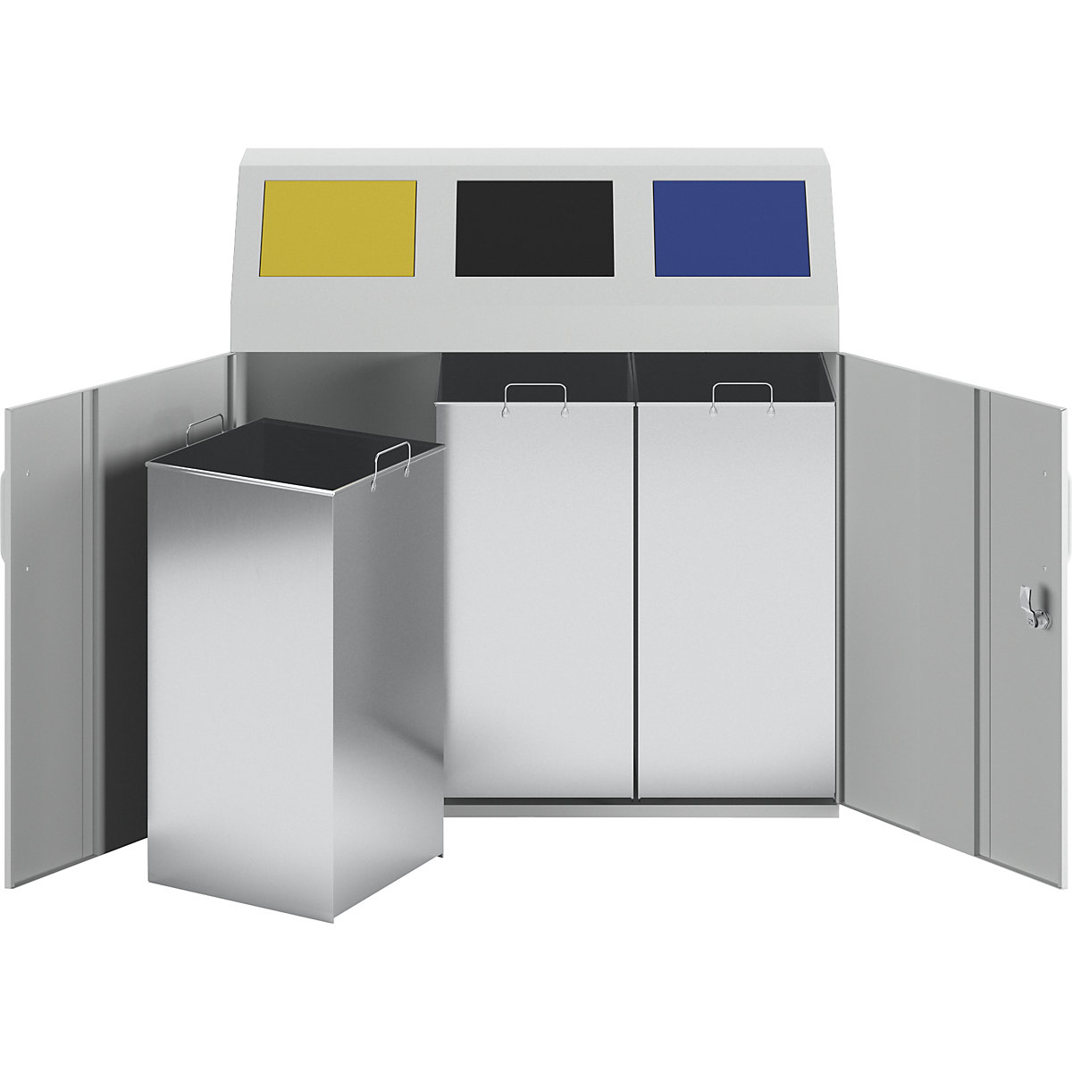 Armoire de tri des déchets – eurokraft pro (Illustration du produit 8)-7