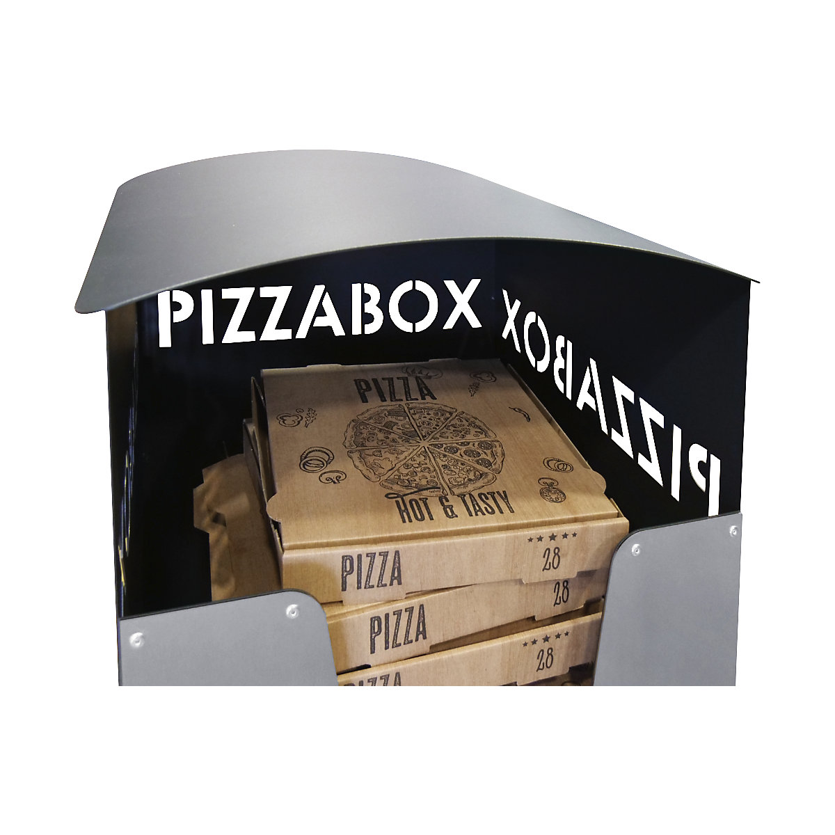 Odpadkový kôš na škatule od pizze (Zobrazenie produktu 4)-3