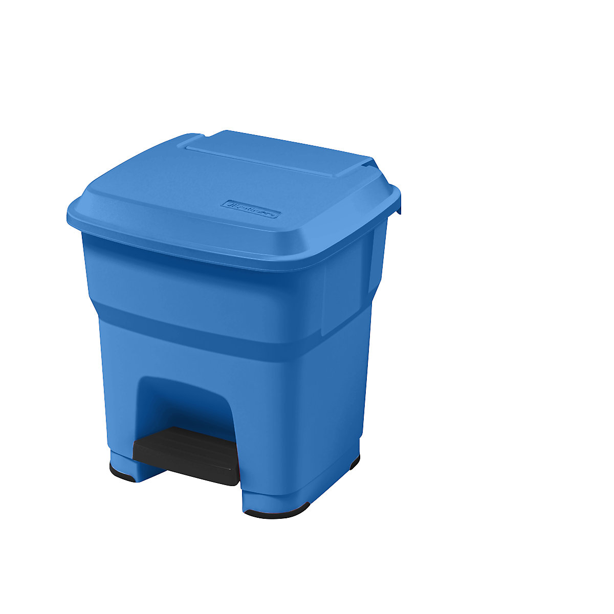 Zberač odpadkov s pedálom HERA – rothopro, objem 35 l, š x v x h 390 x 440 x 390 mm, modrá-7