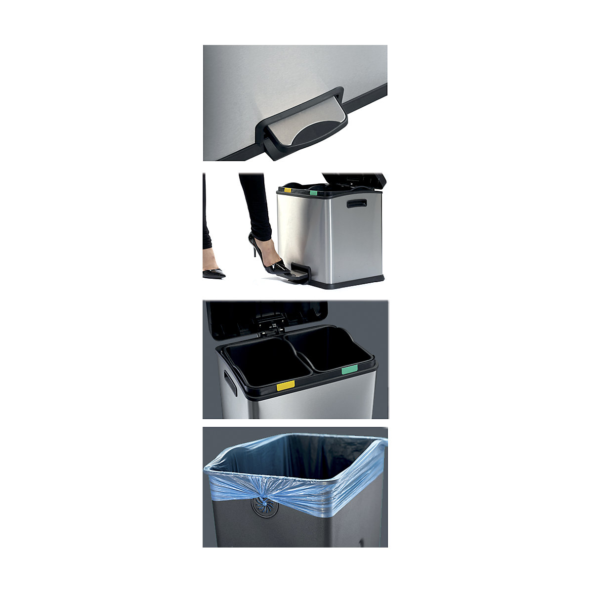 Zberač odpadkov s pedálom (Zobrazenie produktu 3)-2