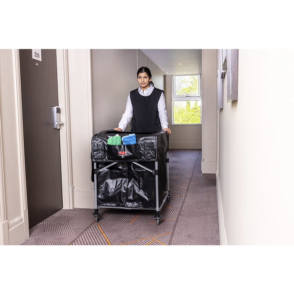 Sběrač prádla / vozík na odpadky – Rubbermaid (Obrázek výrobku 6)-5