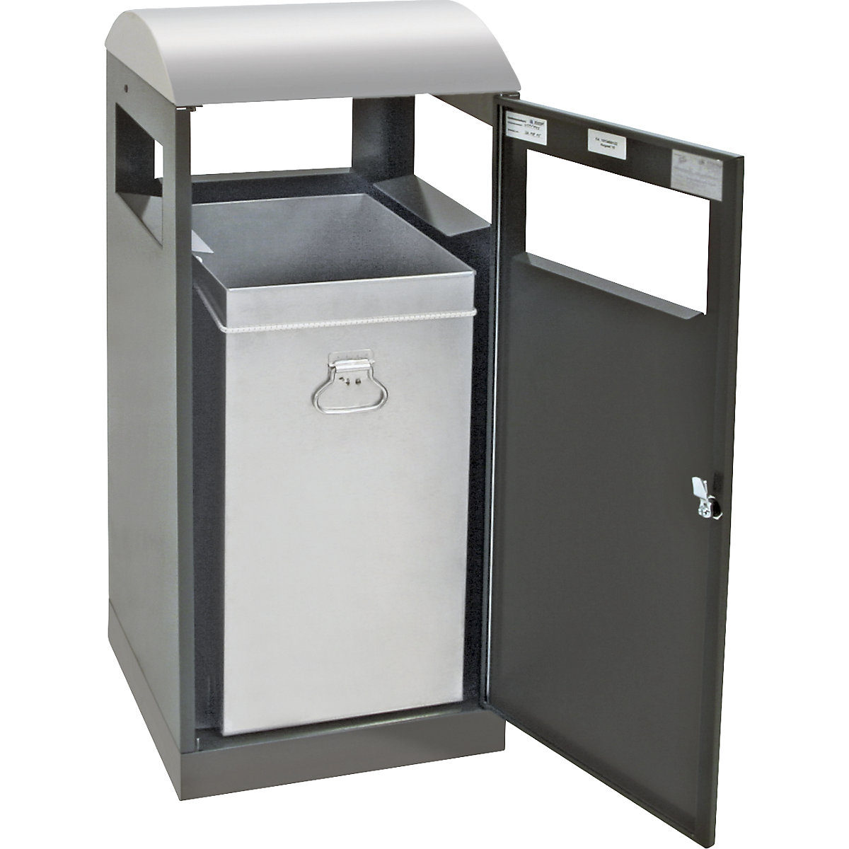 Pojemnik na odpady do obszarów zewnętrznych (Zdjęcie produktu 3)-2