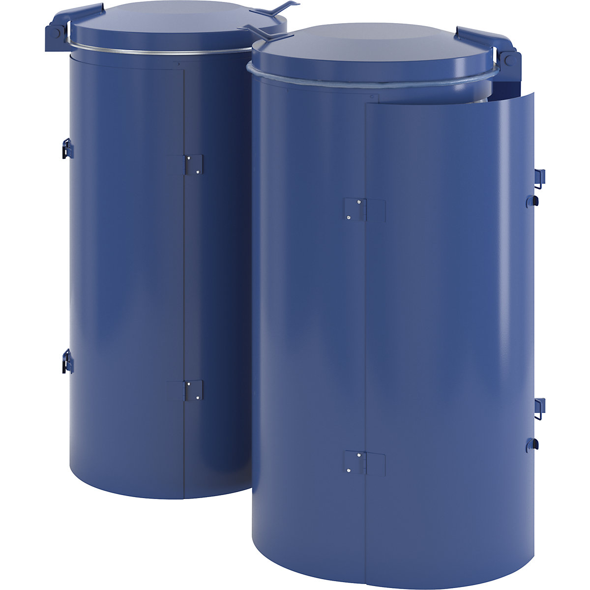 Pojemnik na odpady z blachy stalowej – VAR (Zdjęcie produktu 6)-5