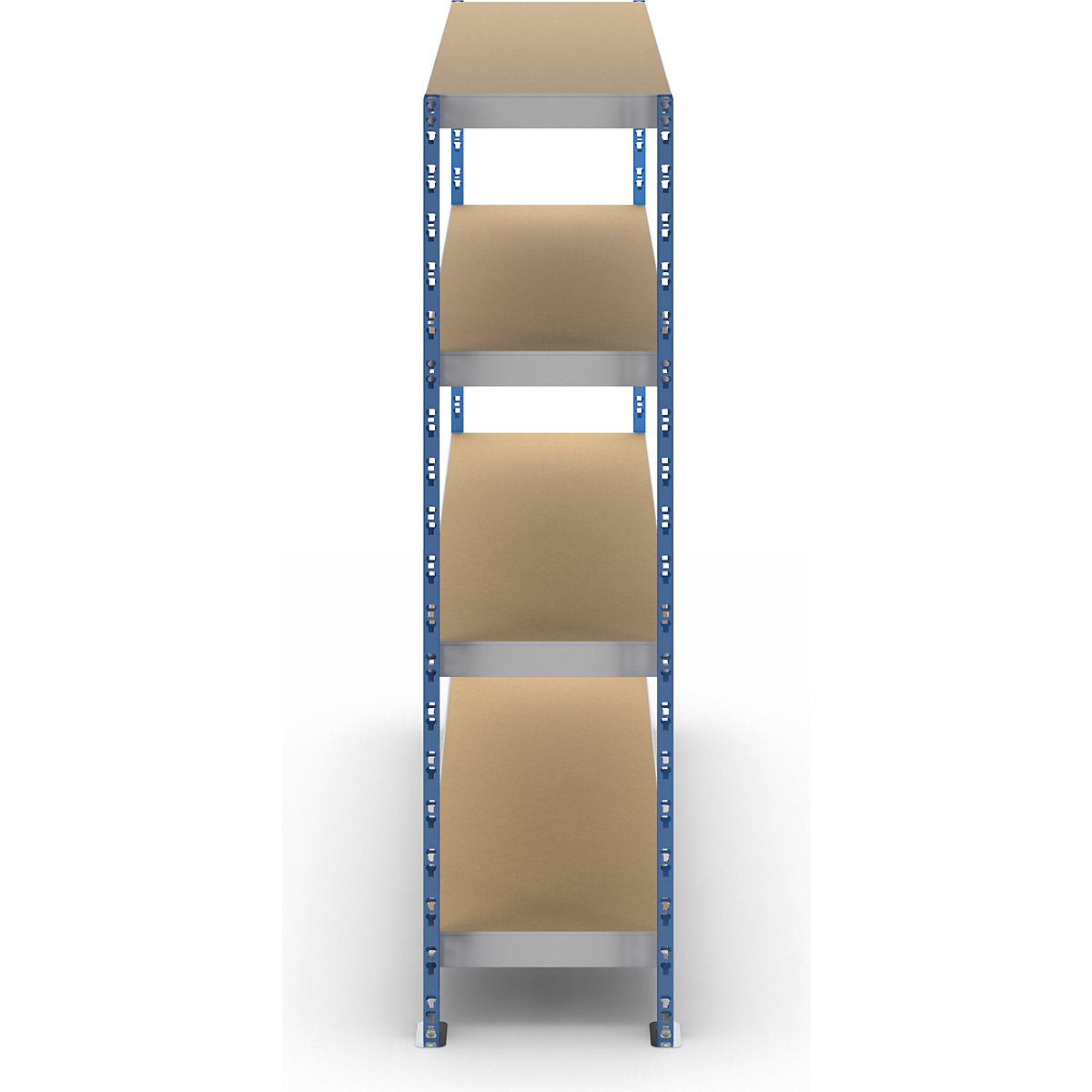 Regał wtykowy o dużych rozmiarach – eurokraft basic (Zdjęcie produktu 5)-4