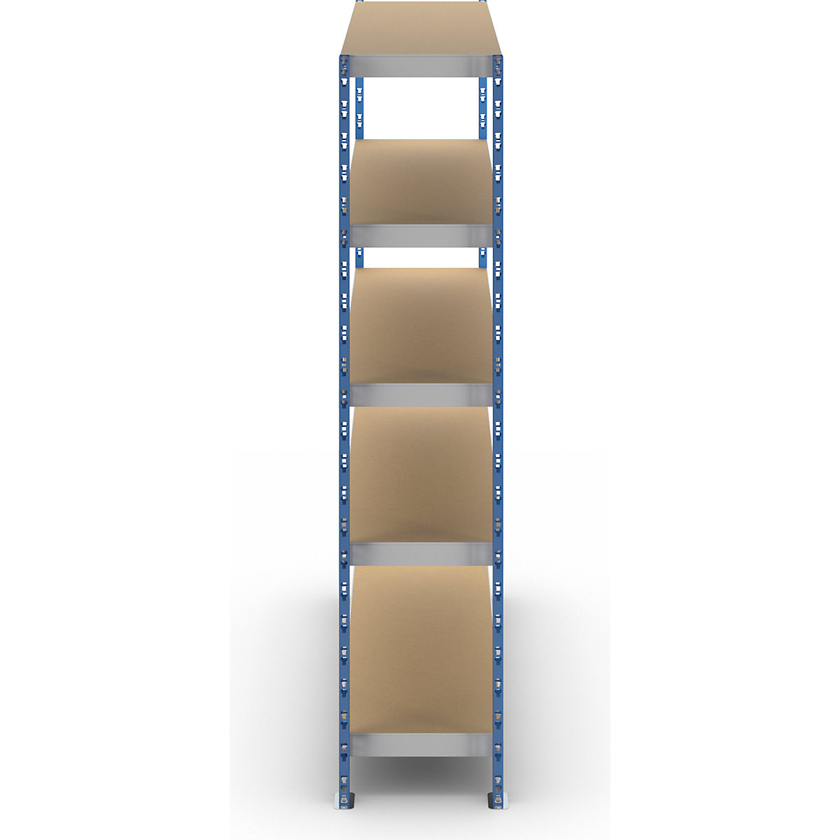 Regał wtykowy o dużych rozmiarach – eurokraft basic (Zdjęcie produktu 2)-1