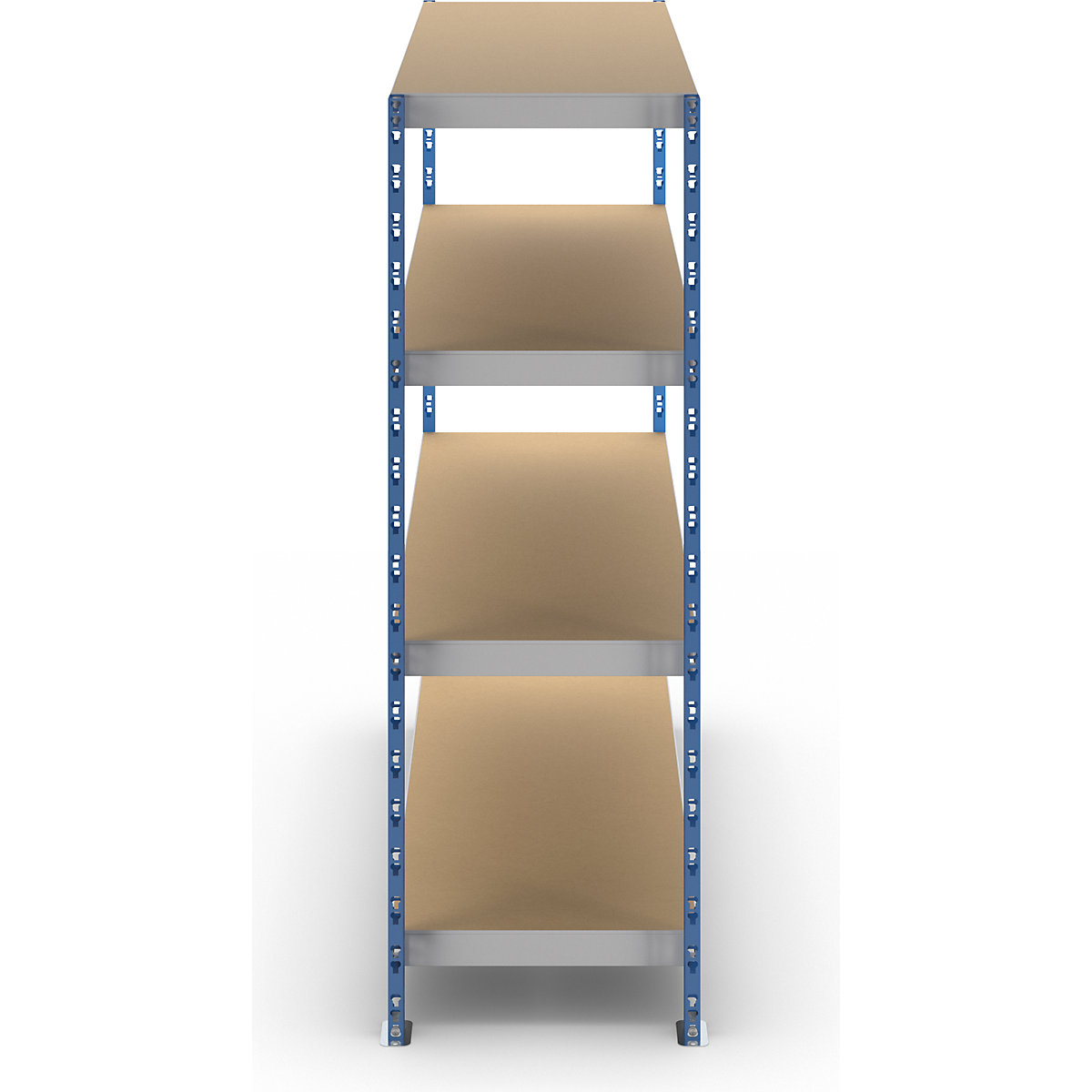 Regał wtykowy o dużych rozmiarach – eurokraft basic (Zdjęcie produktu 5)-4
