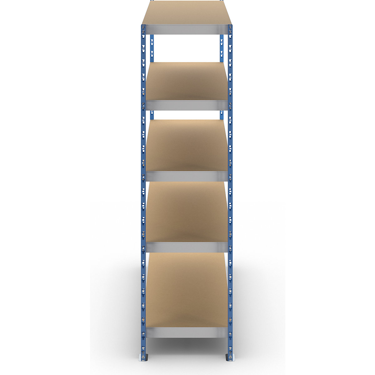 Regał wtykowy o dużych rozmiarach – eurokraft basic (Zdjęcie produktu 2)-1