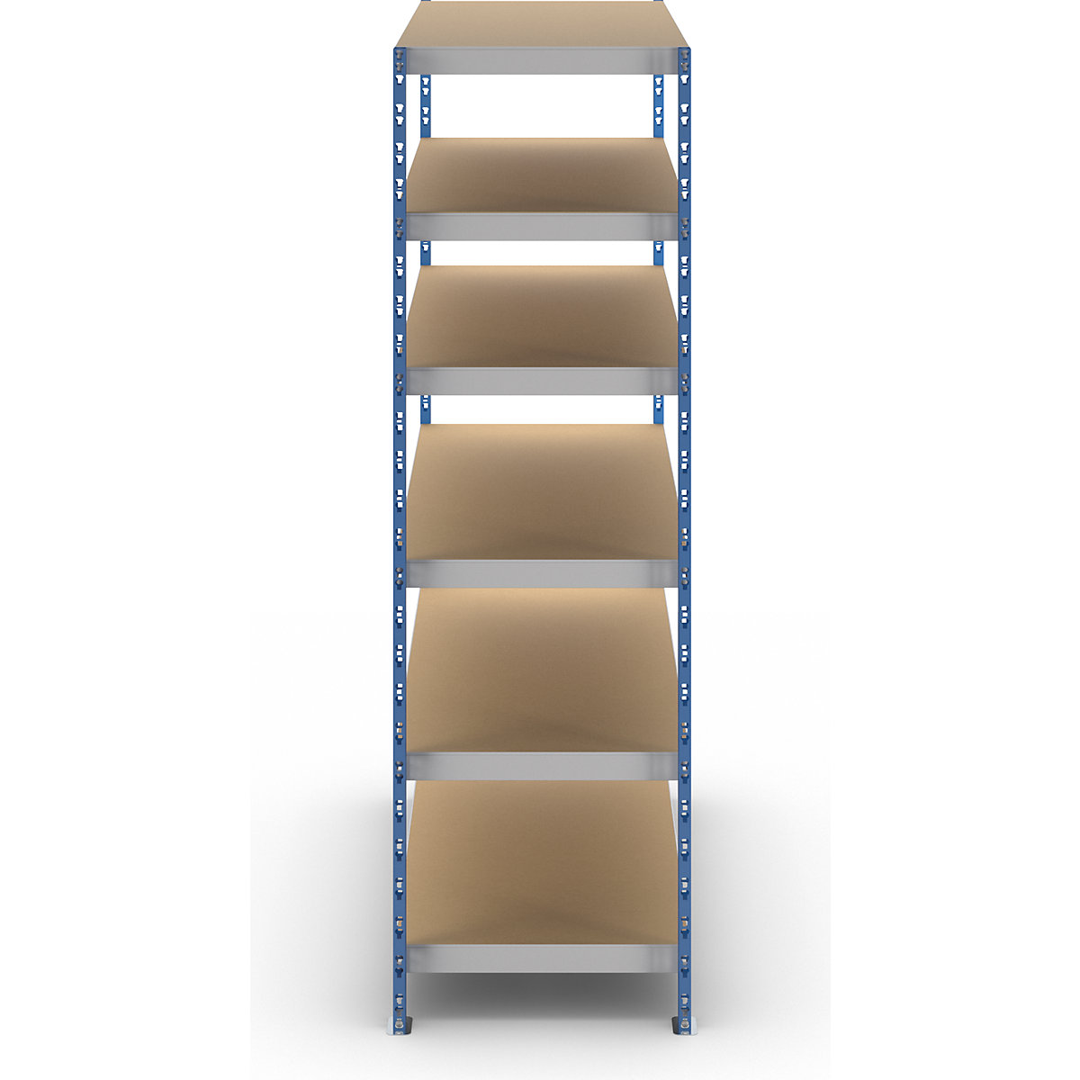 Regał wtykowy o dużych rozmiarach – eurokraft basic (Zdjęcie produktu 5)-4