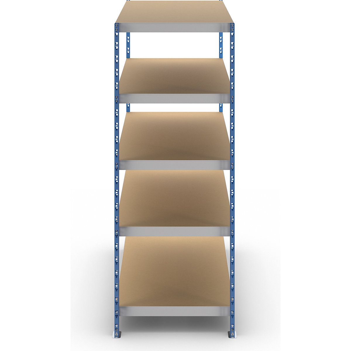 Regał wtykowy o dużych rozmiarach – eurokraft basic (Zdjęcie produktu 2)-1
