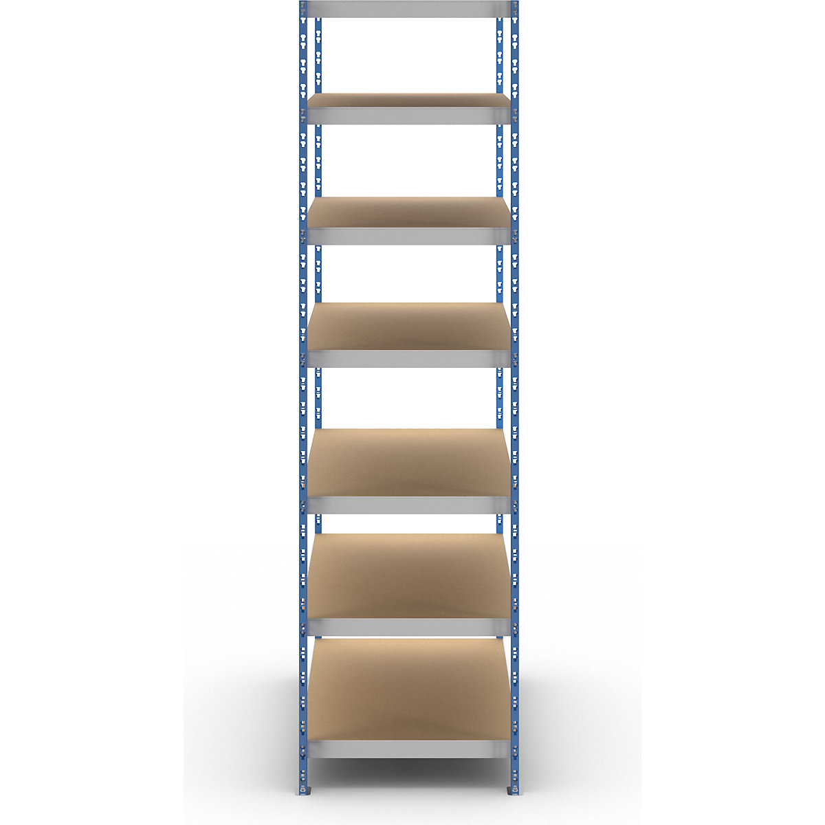 Regał wtykowy o dużych rozmiarach – eurokraft basic (Zdjęcie produktu 5)-4