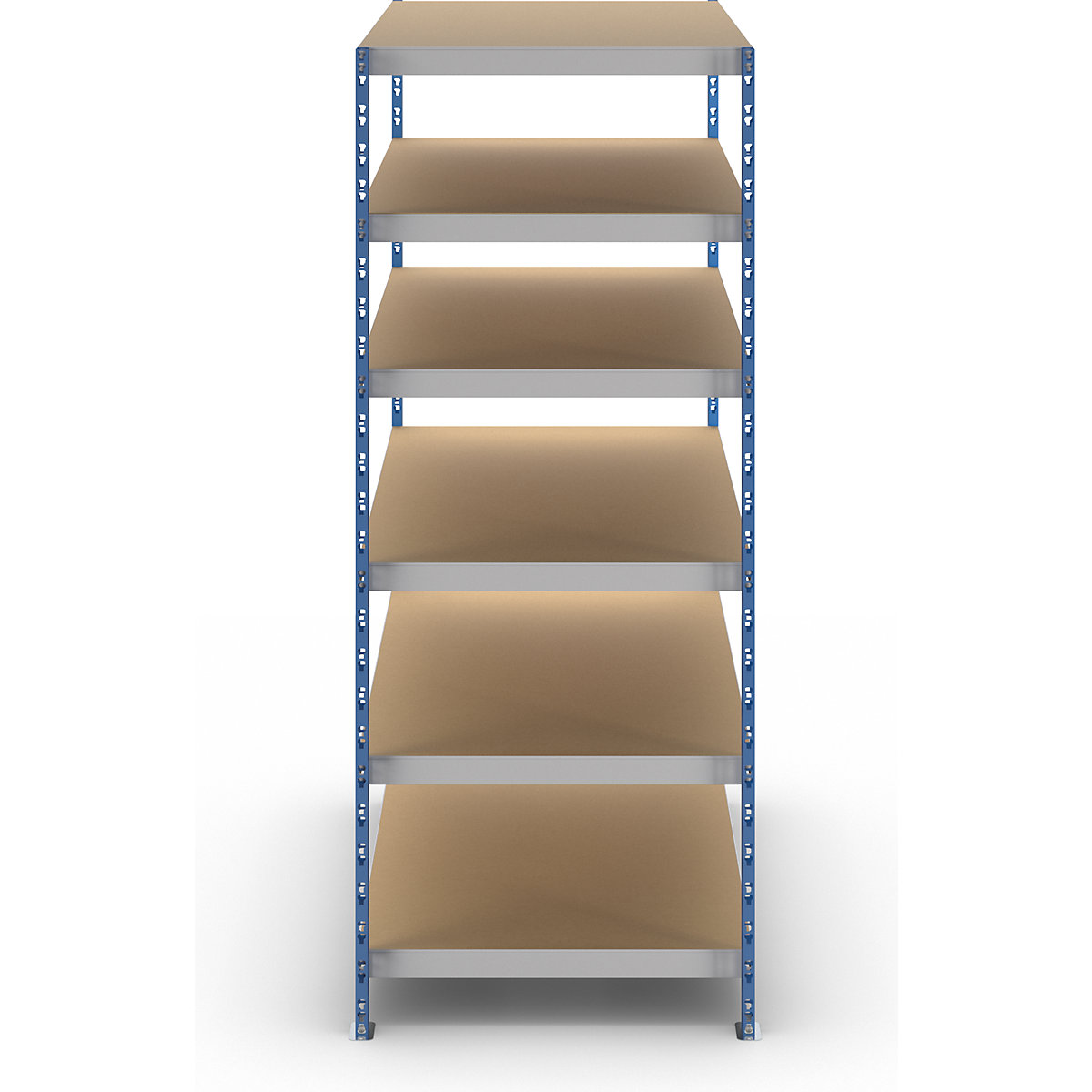 Regał wtykowy o dużych rozmiarach – eurokraft basic (Zdjęcie produktu 5)-4