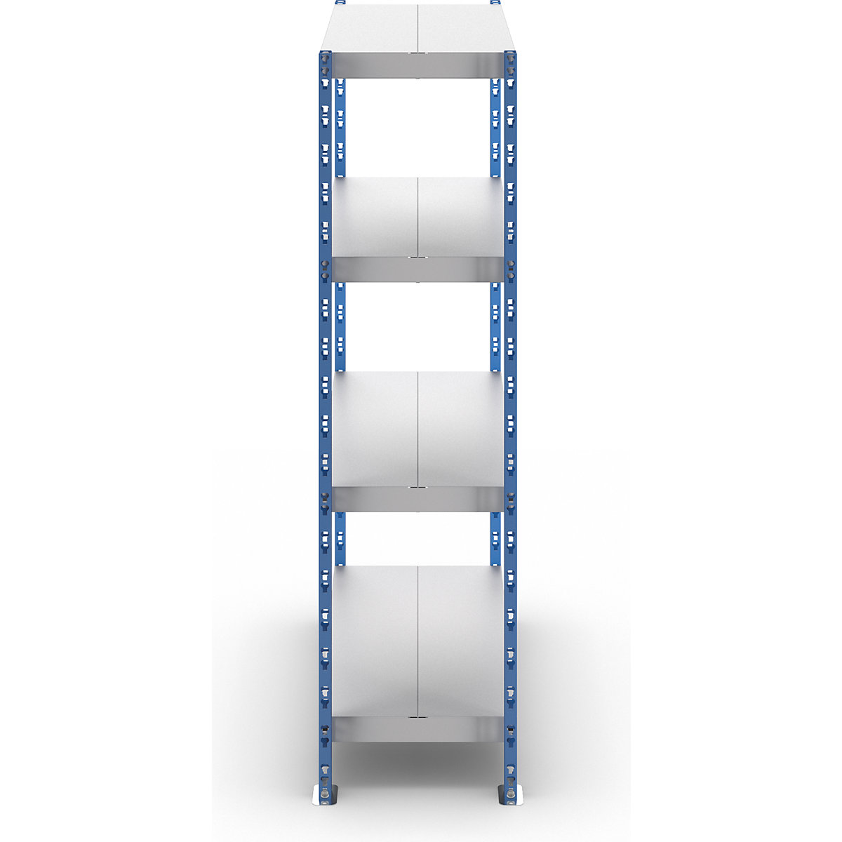 Uniwersalny regał wtykowy, stabilny – eurokraft basic (Zdjęcie produktu 7)-6
