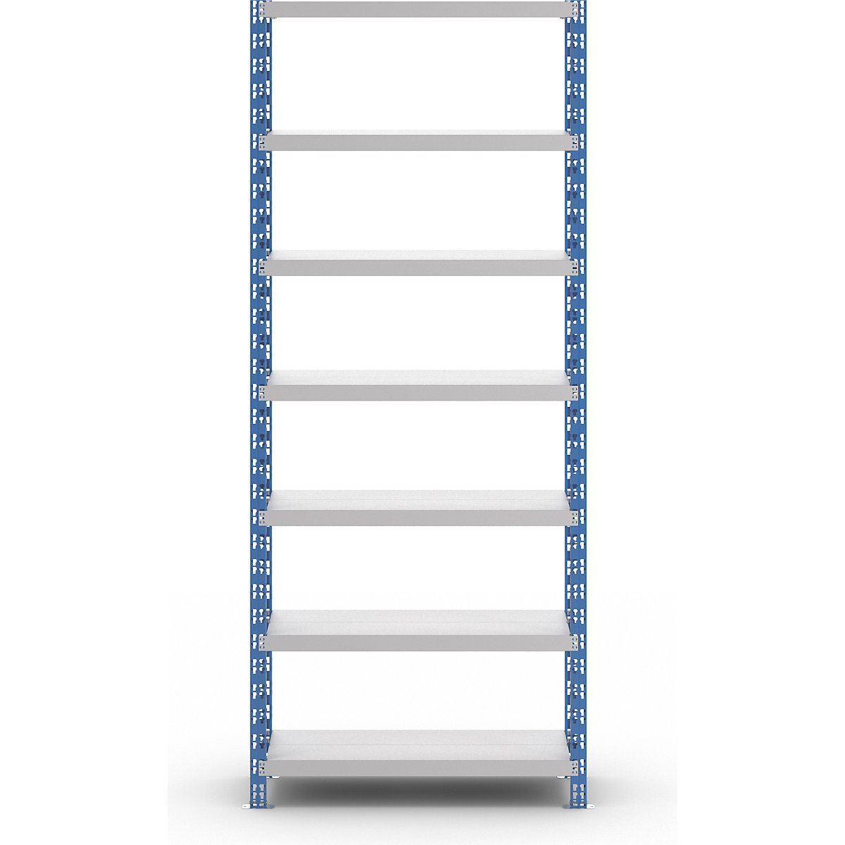 Uniwersalny regał wtykowy, stabilny – eurokraft basic (Zdjęcie produktu 3)-2