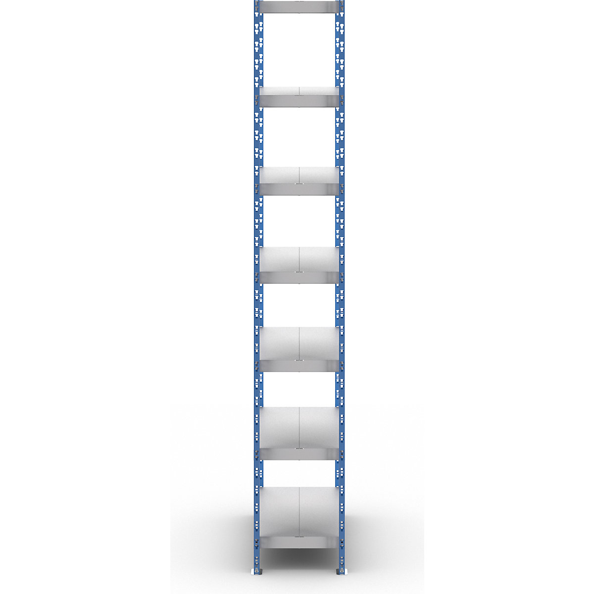 Uniwersalny regał wtykowy, stabilny – eurokraft basic (Zdjęcie produktu 4)-3