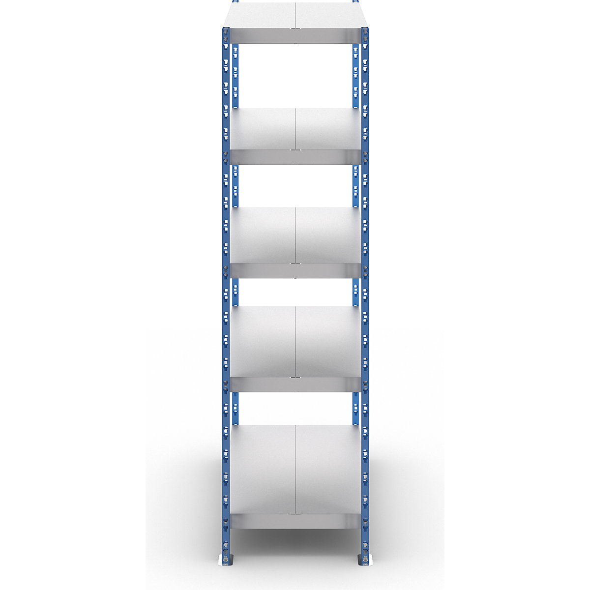 Uniwersalny regał wtykowy, stabilny – eurokraft basic (Zdjęcie produktu 4)-3