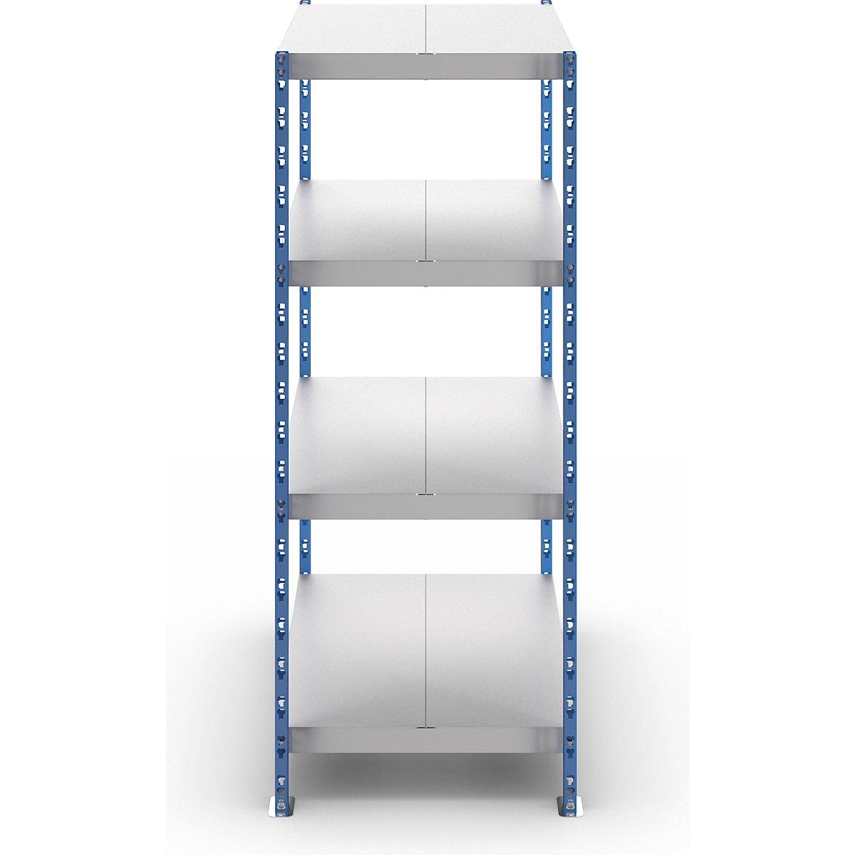 Uniwersalny regał wtykowy, stabilny – eurokraft basic (Zdjęcie produktu 4)-3