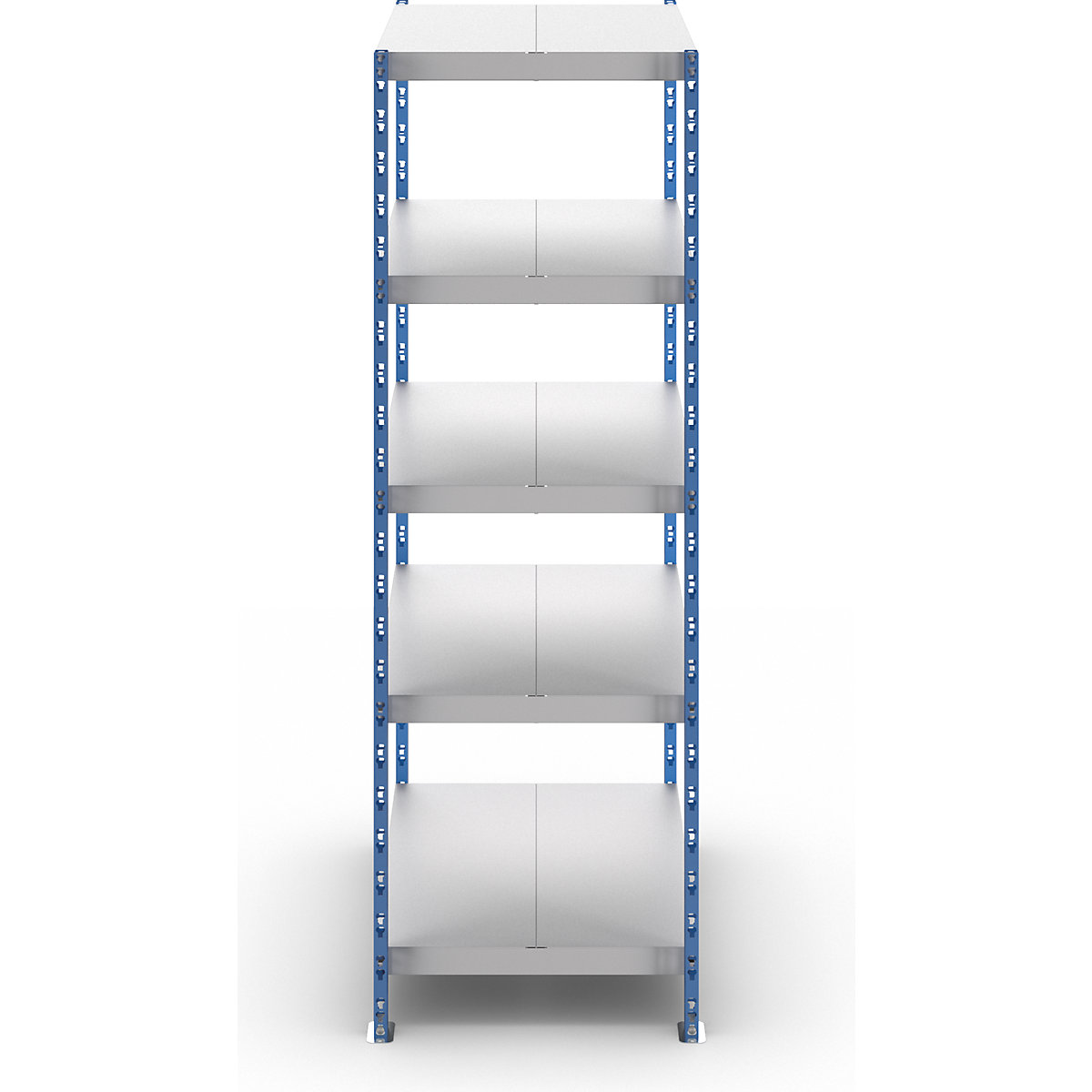 Uniwersalny regał wtykowy, stabilny – eurokraft basic (Zdjęcie produktu 4)-3