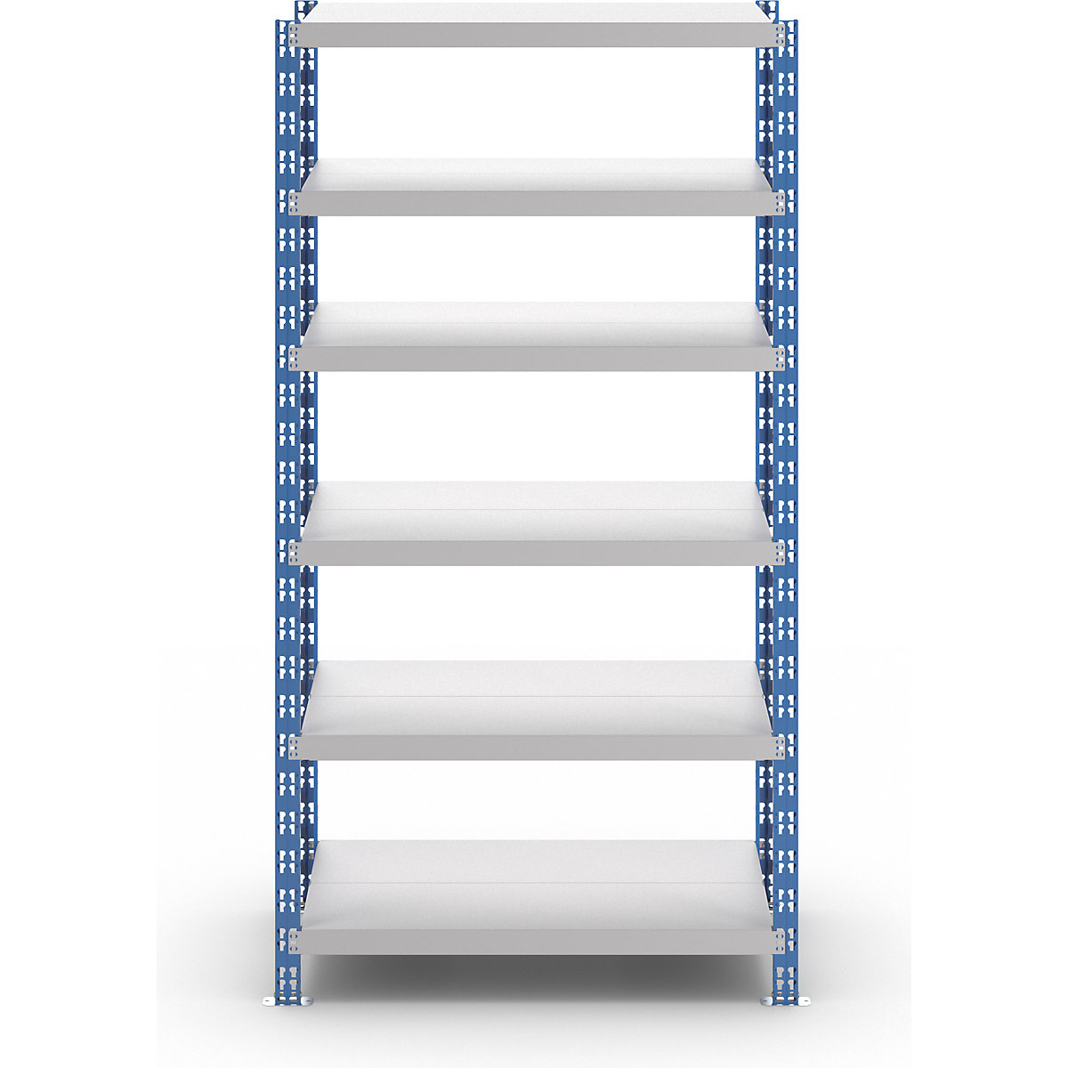 Uniwersalny regał wtykowy, stabilny – eurokraft basic (Zdjęcie produktu 3)-2