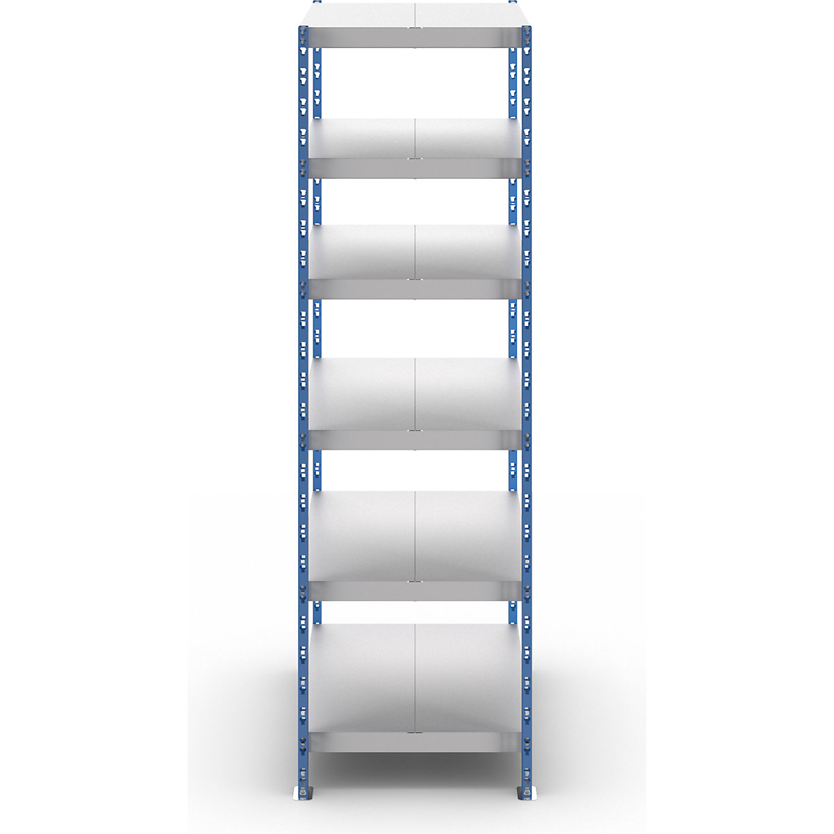 Uniwersalny regał wtykowy, stabilny – eurokraft basic (Zdjęcie produktu 4)-3
