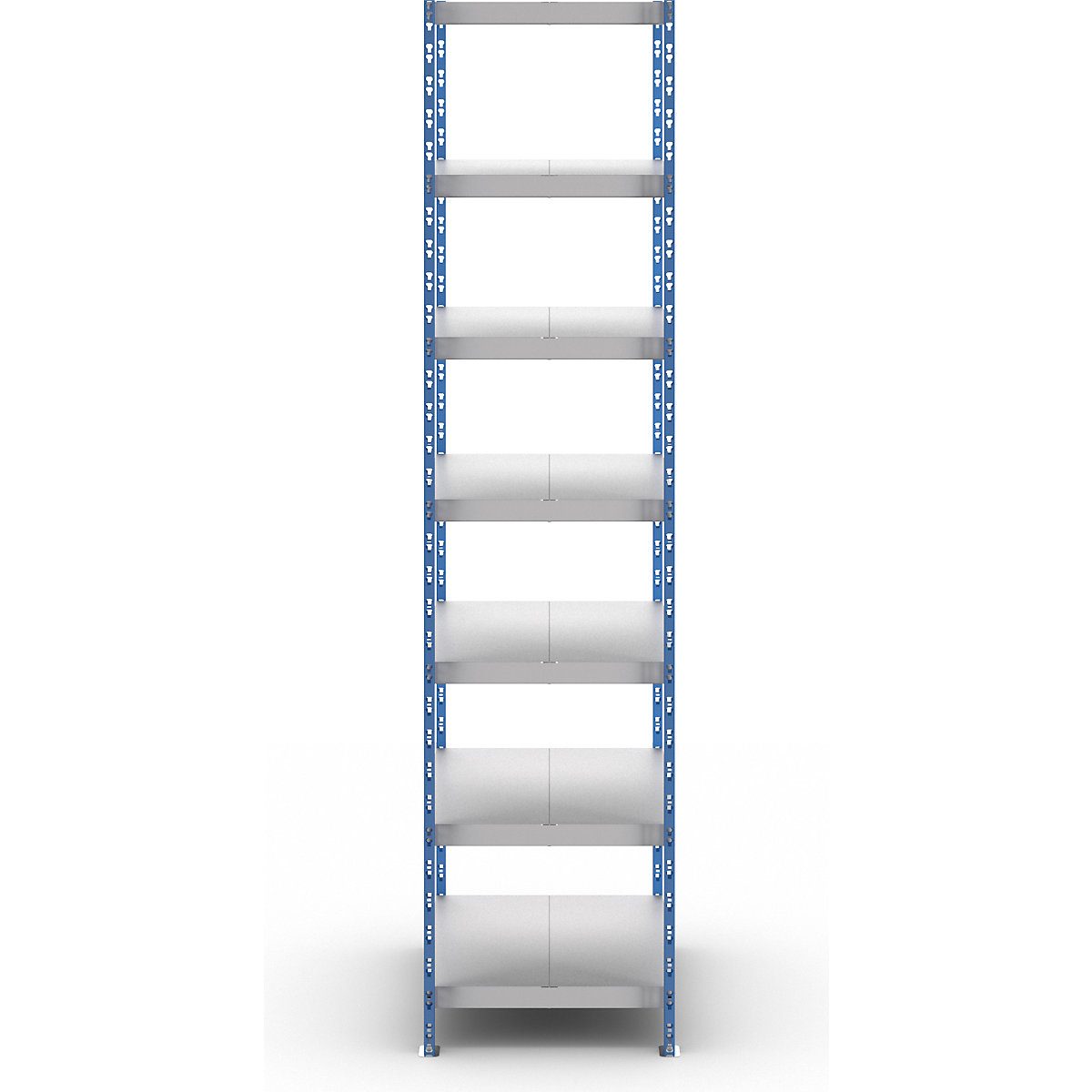 Uniwersalny regał wtykowy, stabilny – eurokraft basic (Zdjęcie produktu 4)-3