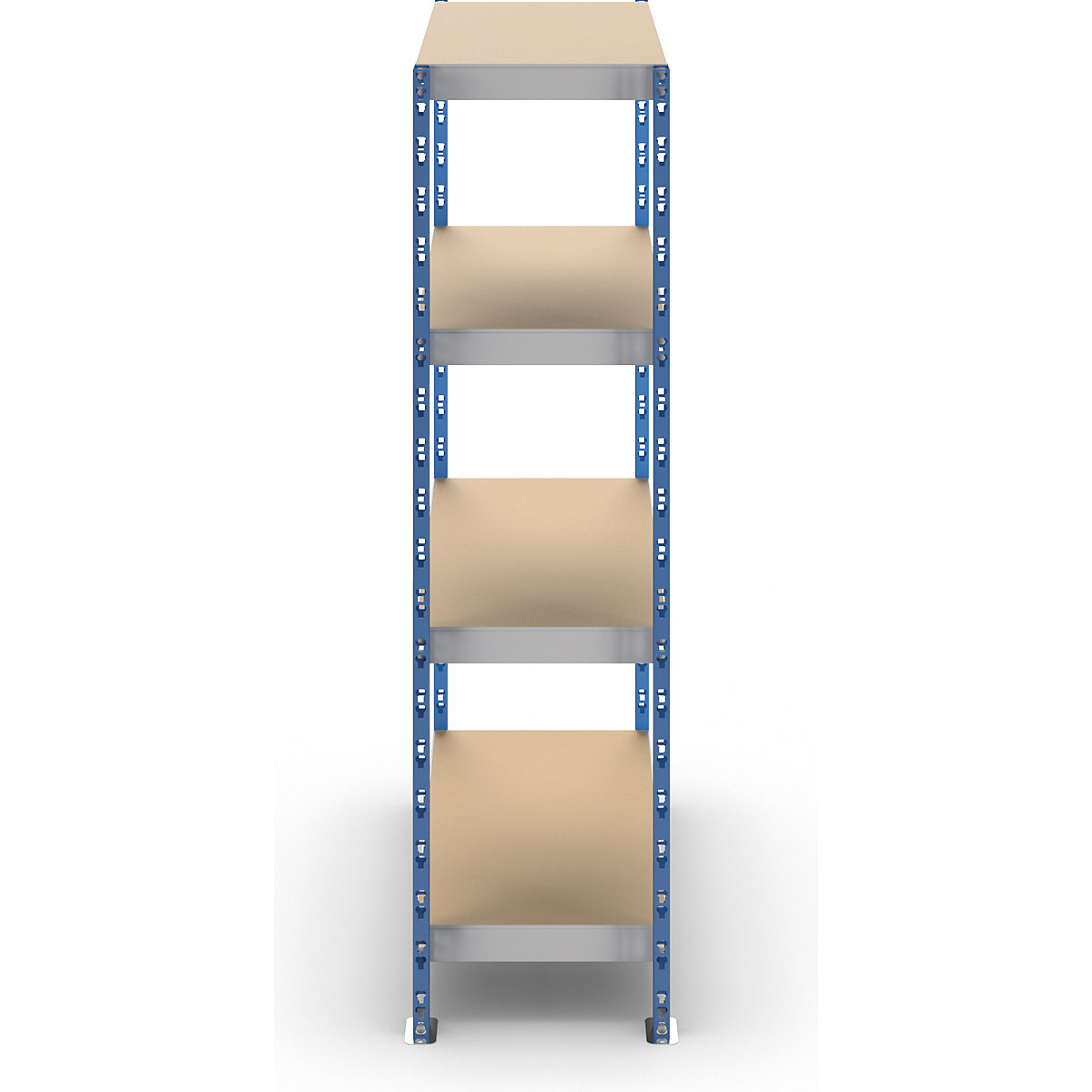 Uniwersalny regał wtykowy, stabilny – eurokraft basic (Zdjęcie produktu 5)-4