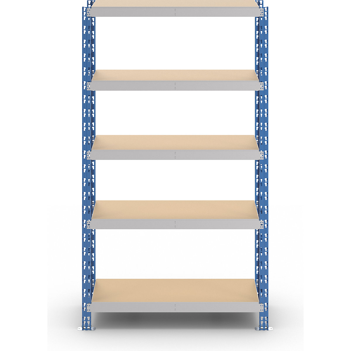 Uniwersalny regał wtykowy, stabilny – eurokraft basic (Zdjęcie produktu 3)-2